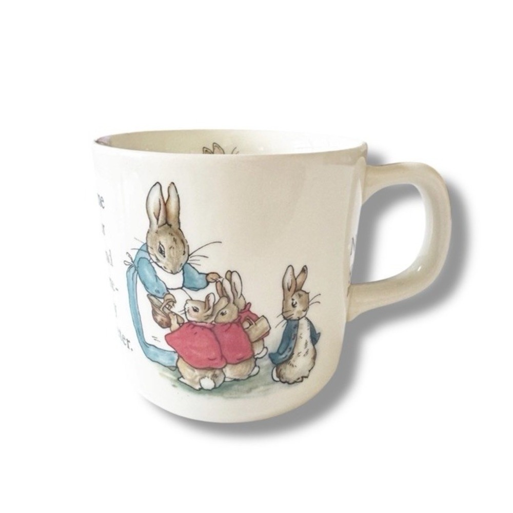 Wedgwood Peter Rabbit Beatrix Potter Child's Mug Nursery Set Cup Only England
